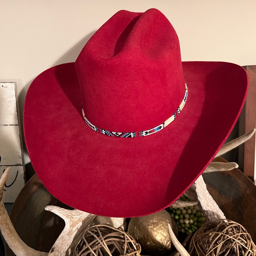 Red Cowboy or Cowgirl Hat